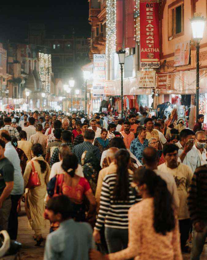 चौड़ा रास्ता और त्रिपोलिया बाजार