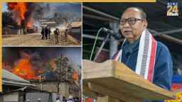 मणिपुर हिंसा में 4 लोगों ने गंवाई जान, शवों को CM के घर ले गए स्थानीय