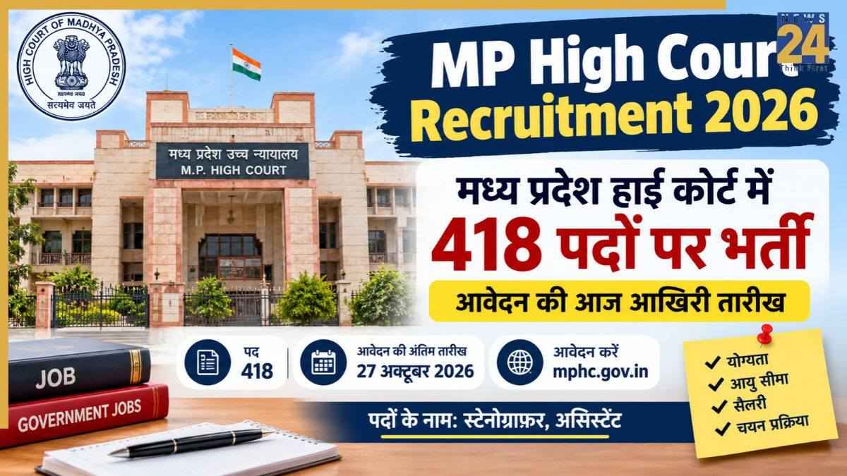 MP High Court Recruitment 2026