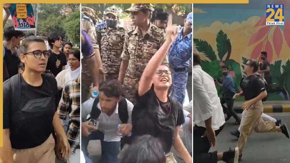 CJP Protest Delhi, CEC Gyanesh Kumar, Connaught Place Protest, John Brittas Detained, Neha Bora AISA