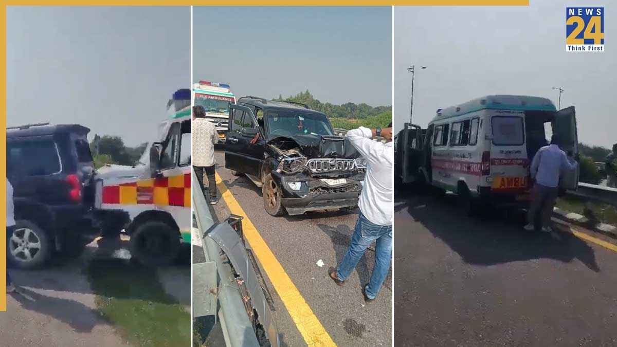 कोर्ट जा रहे राहुल गांधी के काफिले की गाड़ियां आपस में टकराईं, कई जख्मी