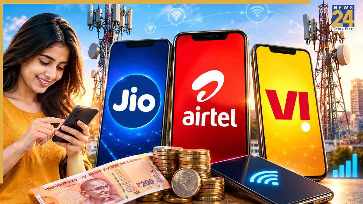 200 रुपये से कम में कौन दे रहा ज्यादा फायदा? देखें Jio, Airtel और Vi के रिचार्ज का पूरा हिसाब