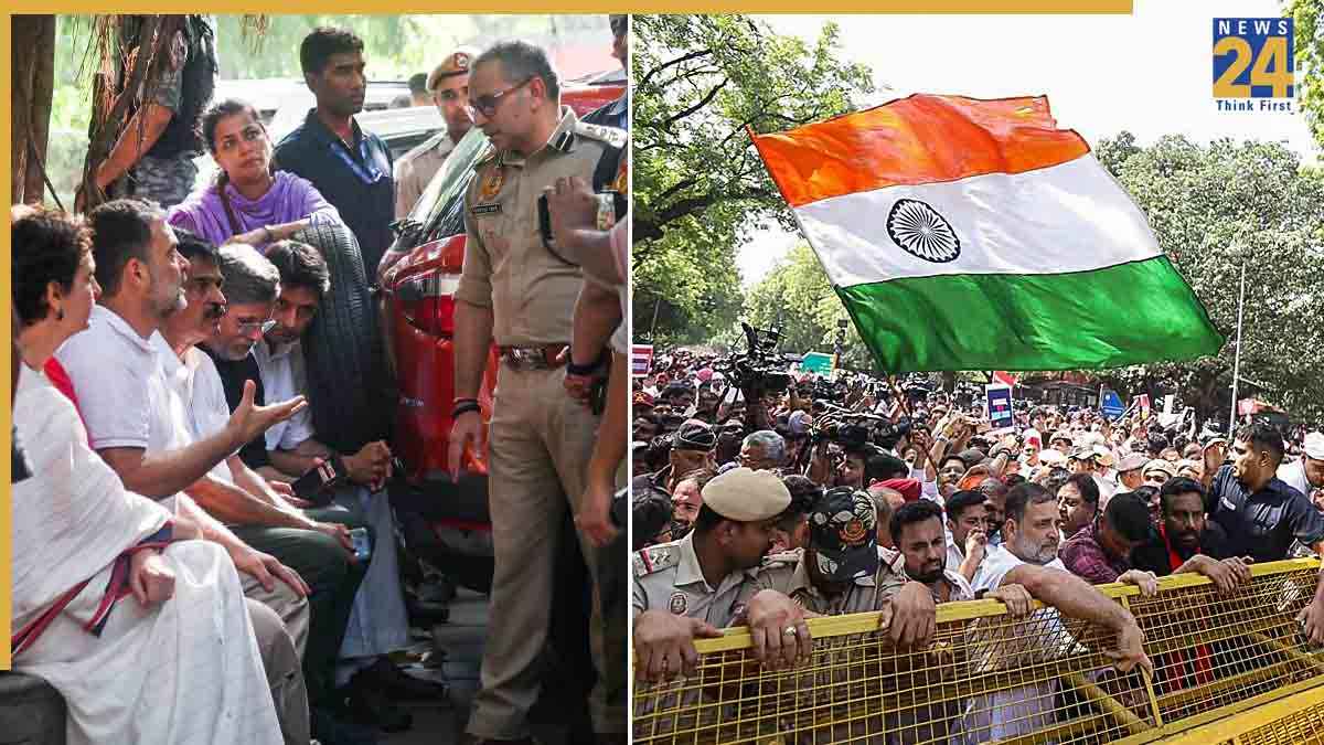 राहुल गांधी और प्रियंका गांधी के खिलाफ संसद मार्ग थाने में FIR दर्ज, आकाशवाणी भवन में किया था हाई वोल्टेज ड्रामा