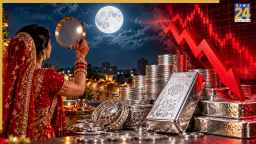 करवाचौथ पर चांद निकलते ही चांदी के दाम धड़ाम, 1.90 लाख के नीचे पहुंची कीमत