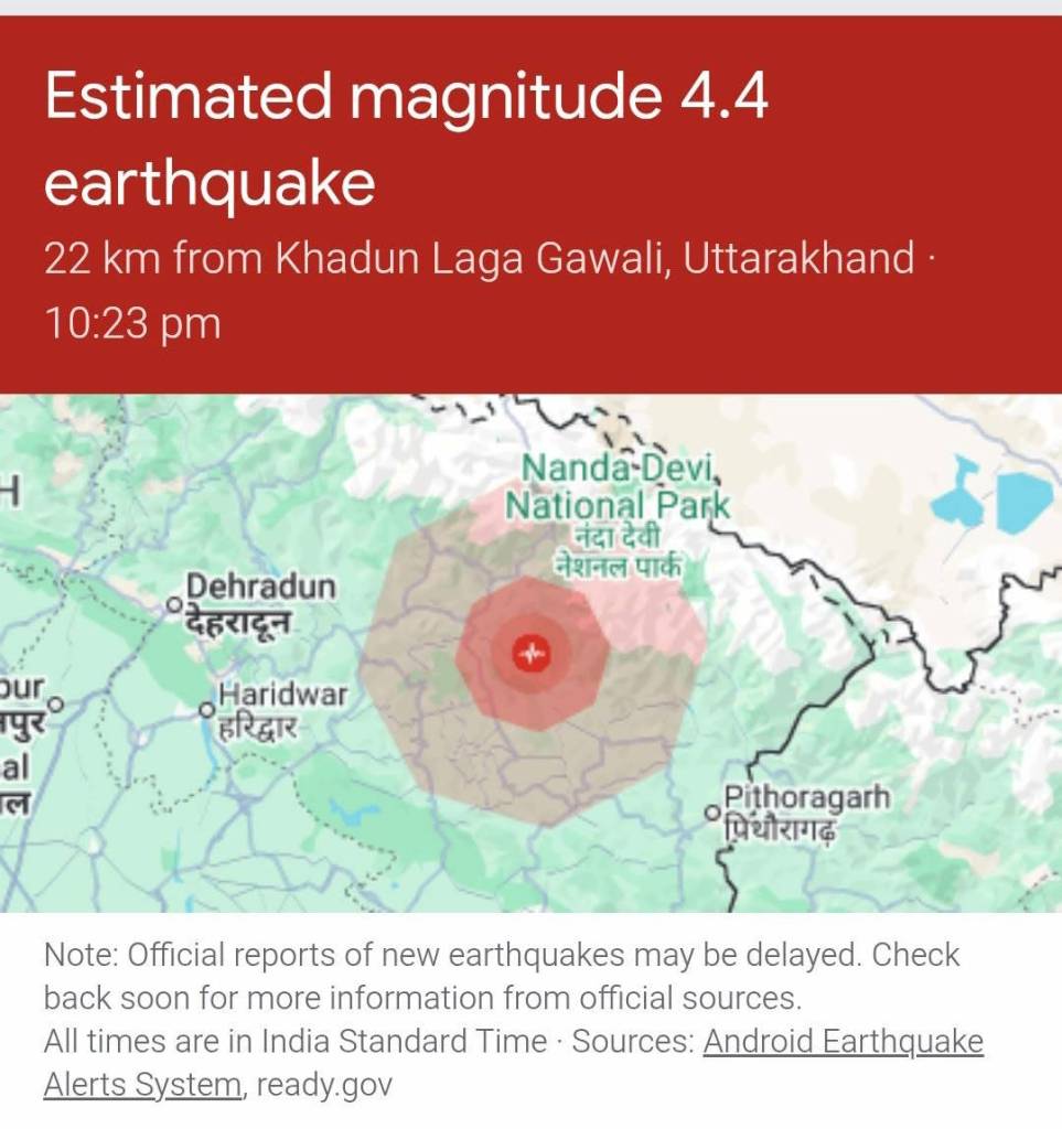 Uttarkashi Earthquake