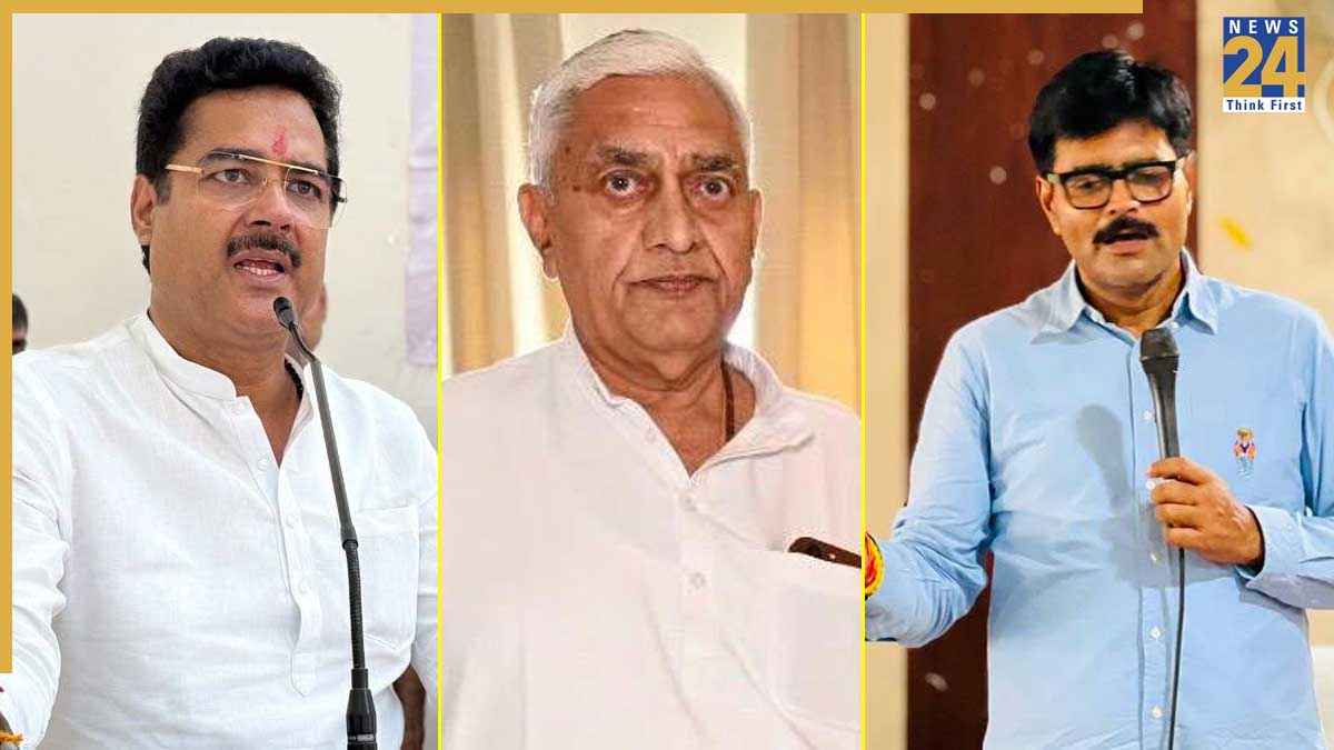 SP Rebel MLAs Join BJP, Rakesh Pratap Singh, Abhay Singh Gosainganj, Vinod Chaturvedi Kalpi