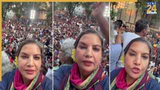 वोटर लिस्ट और SIR पर शबाना आजमी ने उठाई आवाज, CJP प्रोटेस्ट में हुईं शामिल