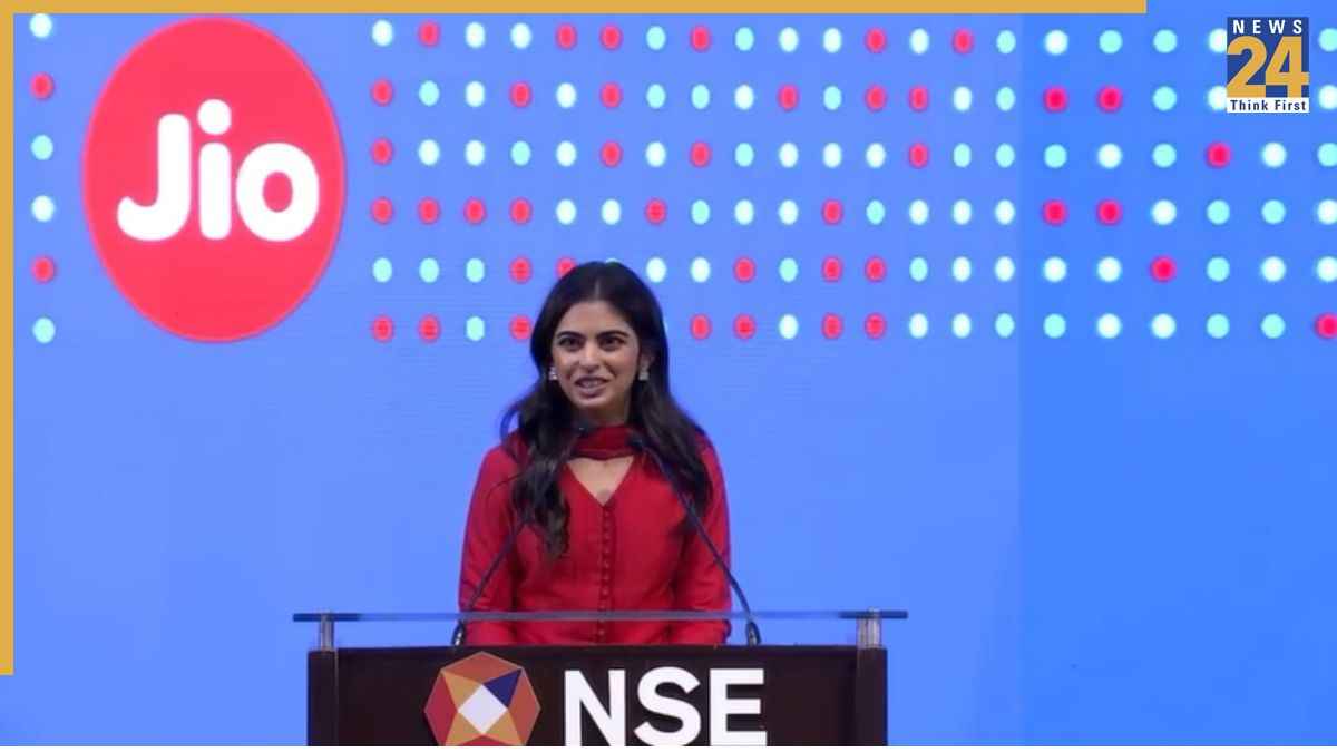 Isha Ambani speech Jio IPO listing ceremony 2026