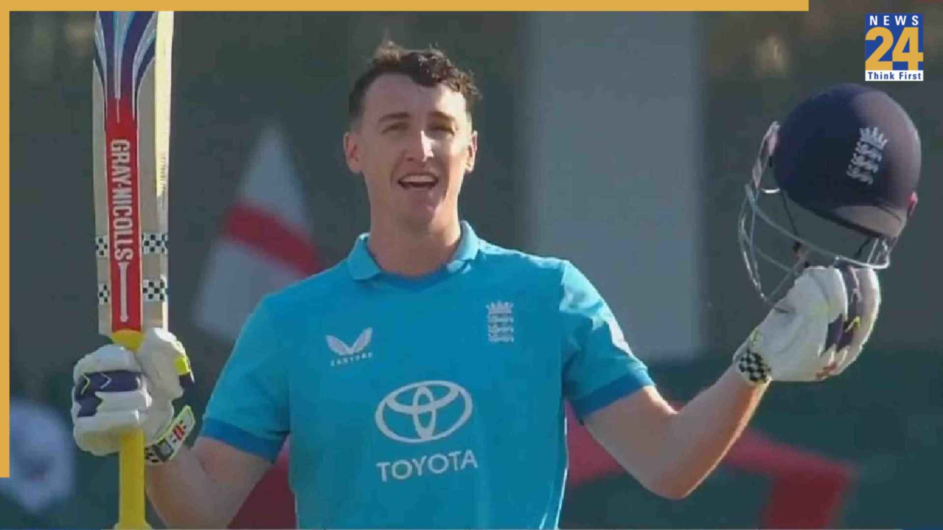 Harry Brook smashed fastest Double Hundred in ODI