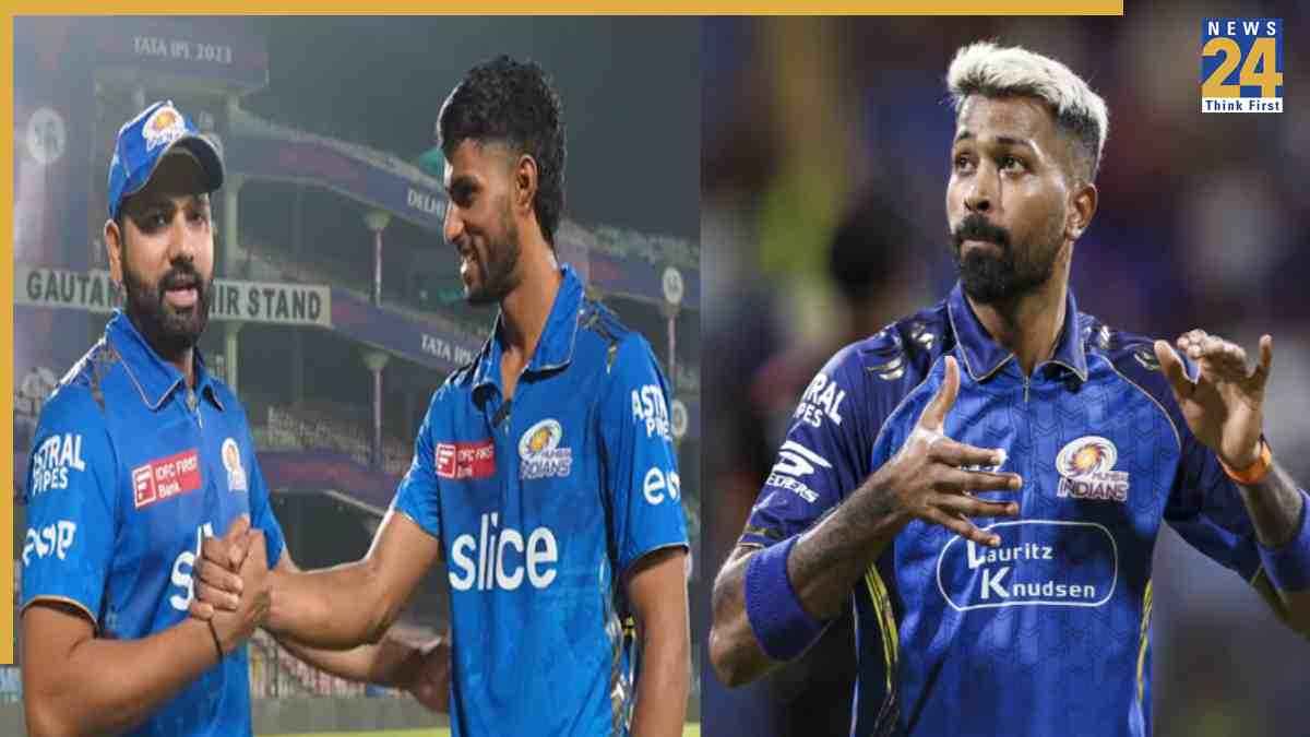 Rohit Sharma-Tilak Varma and Hardik Pandya