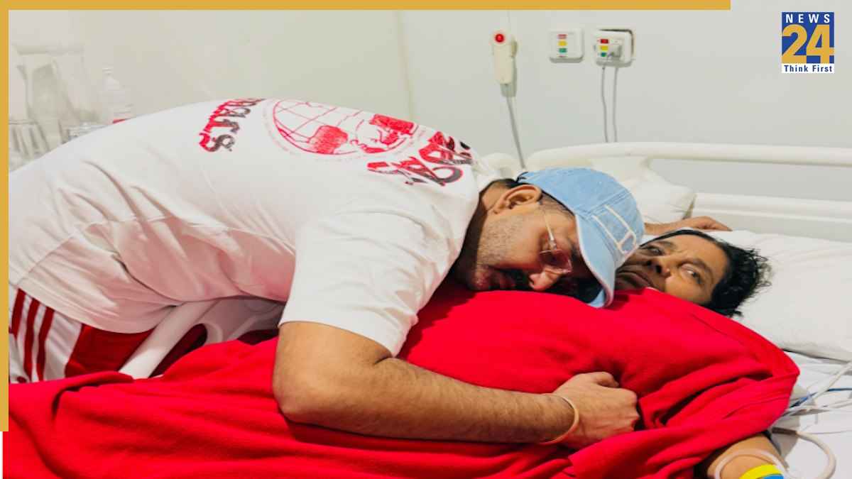 पावर स्टार पवन सिंह की मां की तबीयत बिगड़ी, अस्पताल में लगाया गले; पत्नी ज्योति ने की दुआ