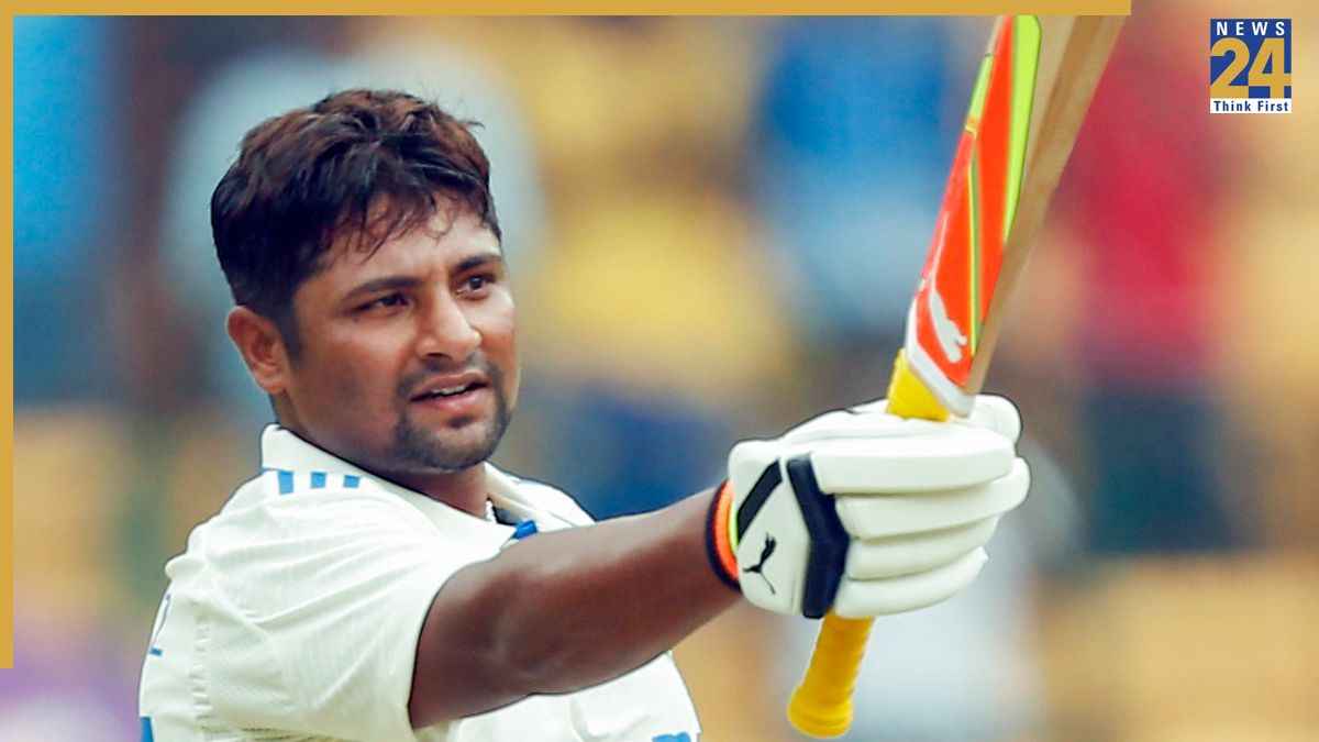 sarfaraz khan century