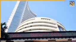 FIIs की भारी बिकवाली से लाल निशान में शेयर बाजार, सेंसेक्स 350 अंक टूटा