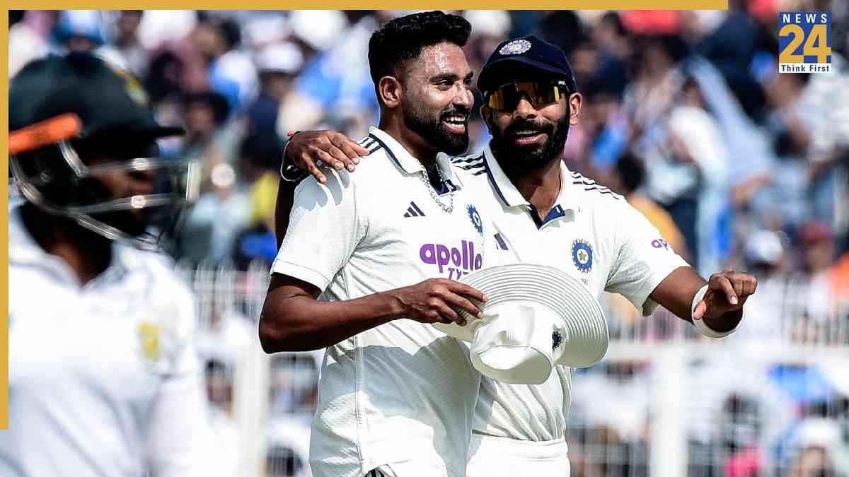 Mohammed Siraj-Jasprit Bumrah