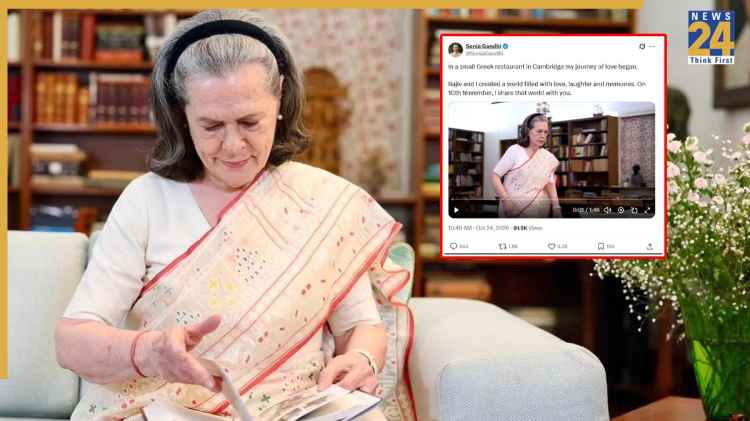 इंस्टाग्राम के बाद सोनिया गांधी की X पर पहली पोस्ट, राजीव गांधी को किया याद