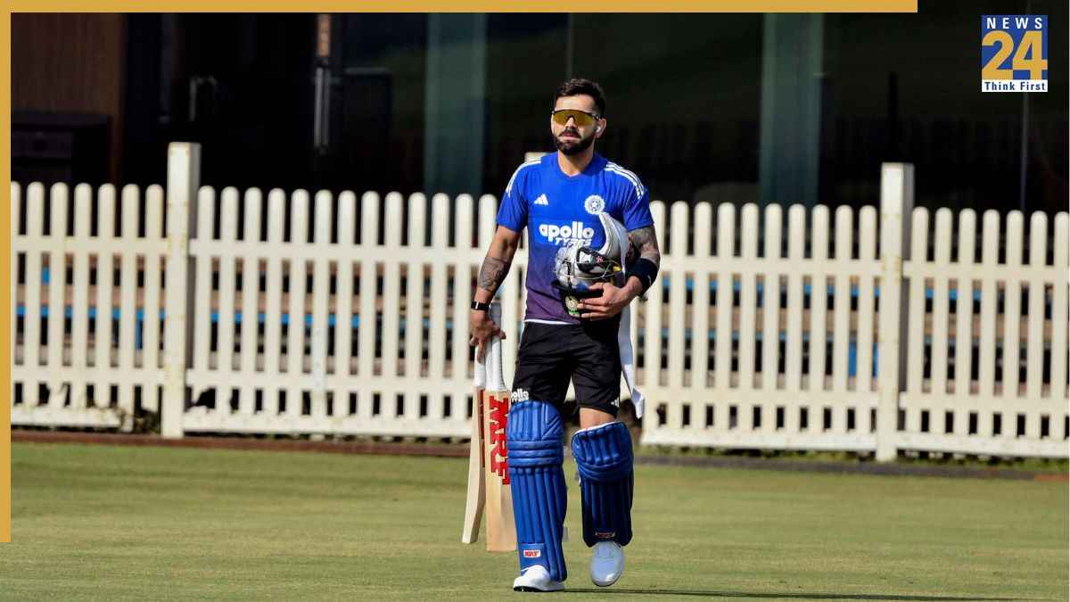 virat kohli practice session